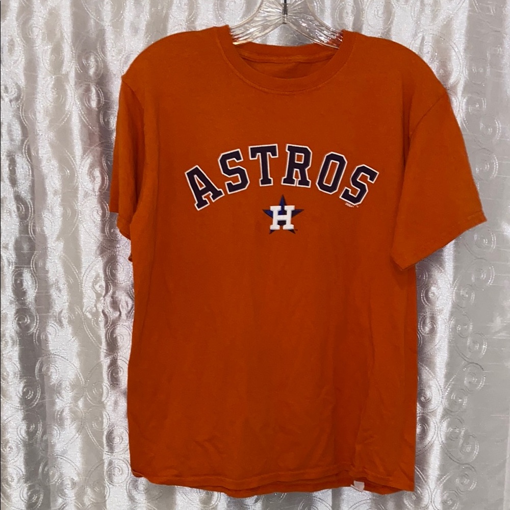 MLB Stitches Houston Astros Logo Shirt Youth Size XL 🔥 YB3